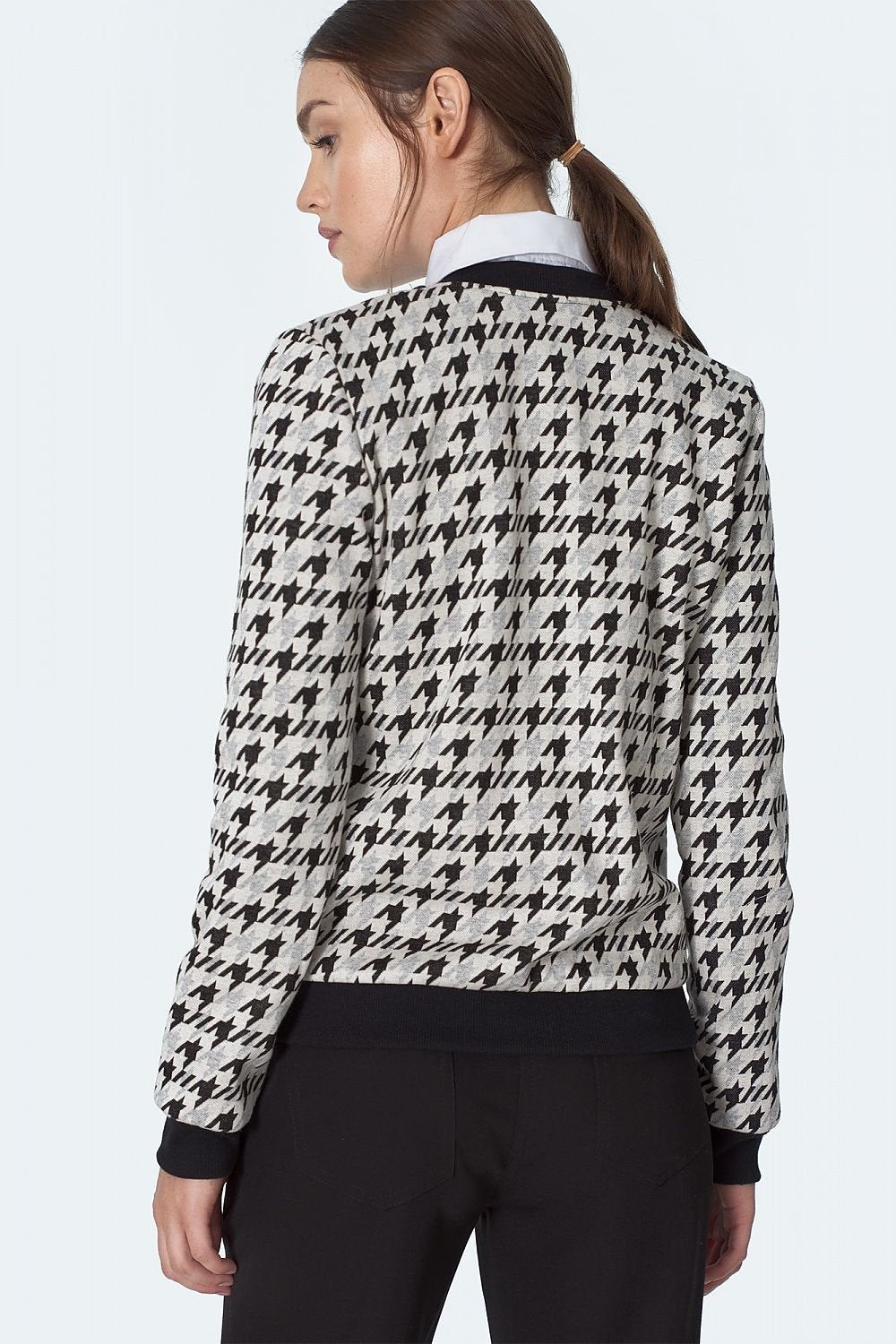 Houndstooth, Floral Elegance & Plaid Perfection Bomber Jackets