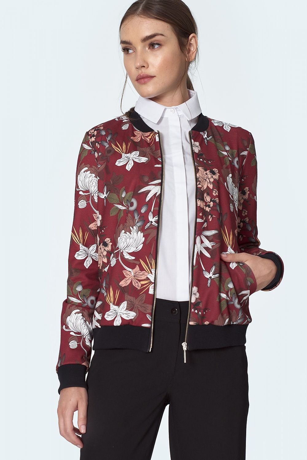 Houndstooth, Floral Elegance & Plaid Perfection Bomber Jackets