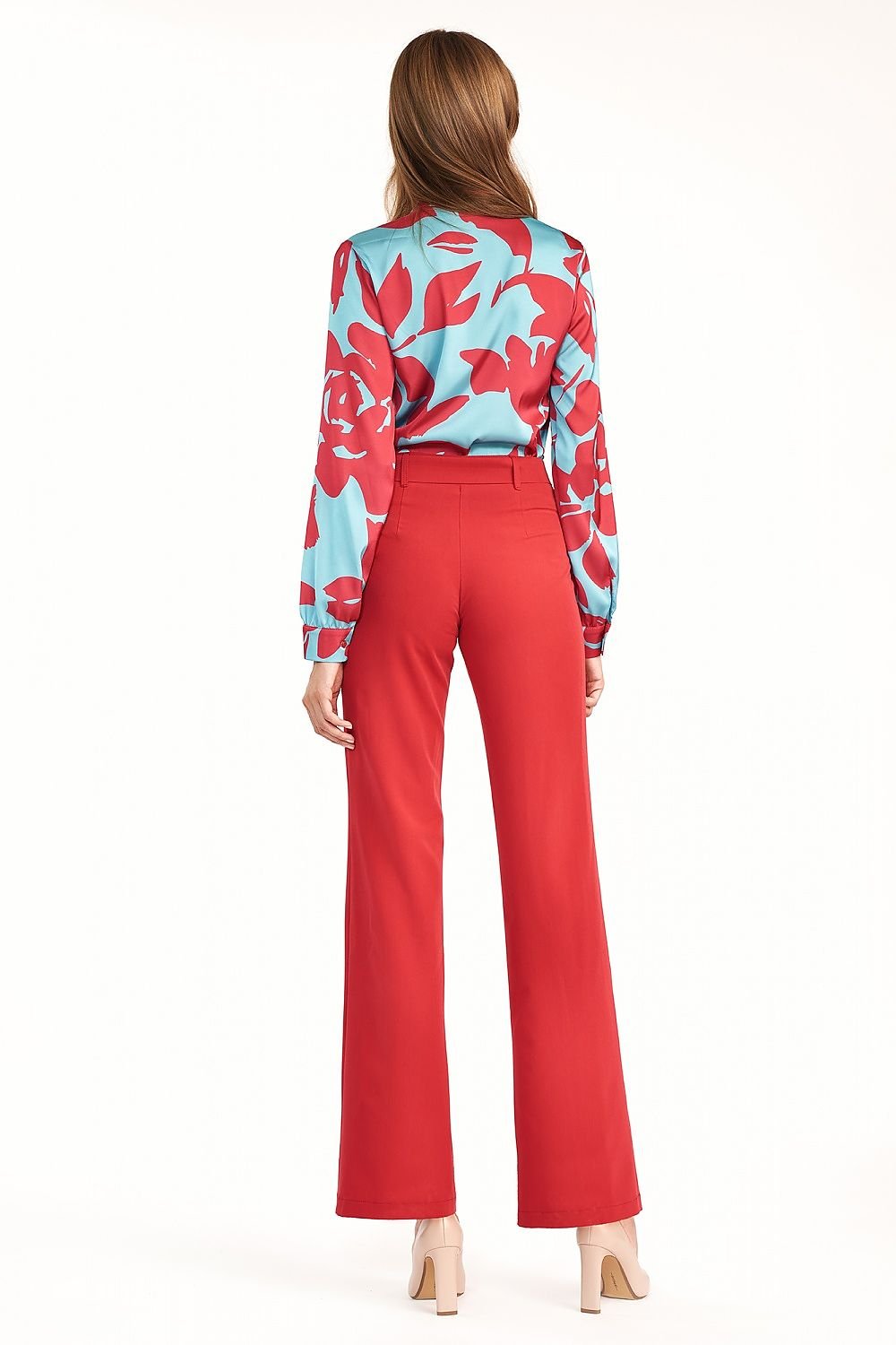 High-Waist Flared Trousers for Effortless Elegance