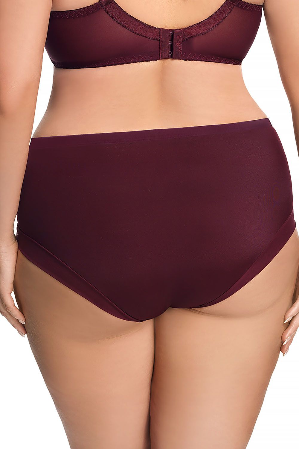 Burgundy Elegance Panties