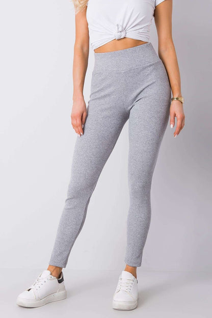 Legging côtelé taille haute