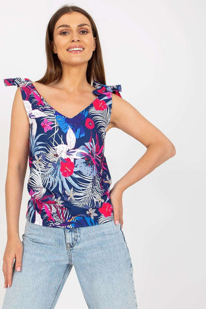 Tropical Breeze Tie-Strap Top