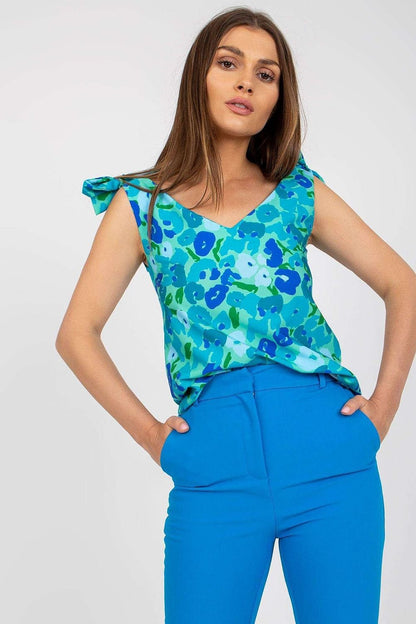 Tropical Breeze Tie-Strap Top