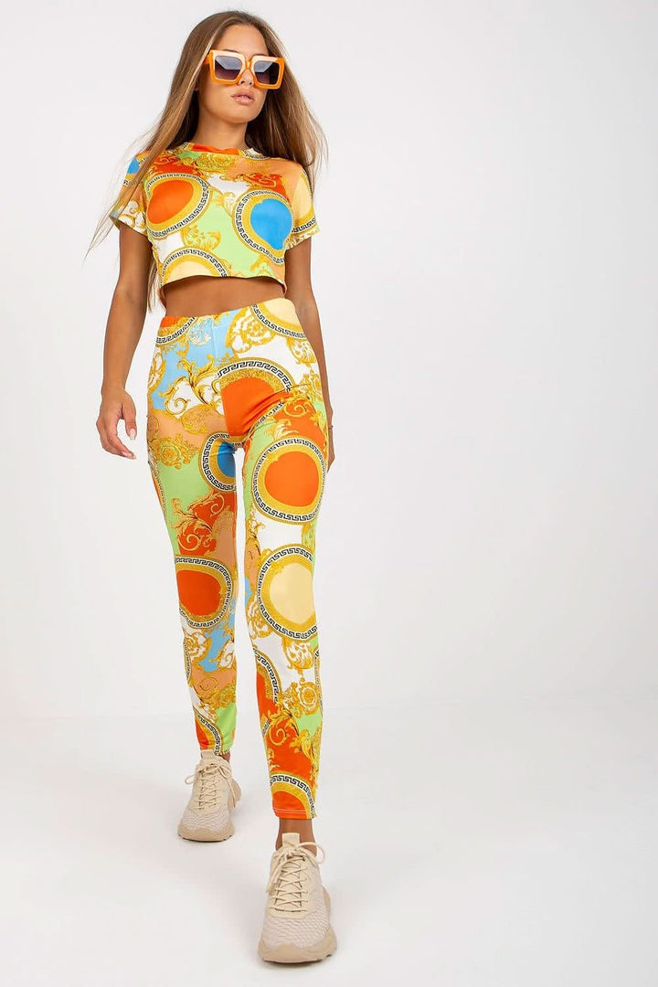 Summer Top & Leggings Set - Ludowika 