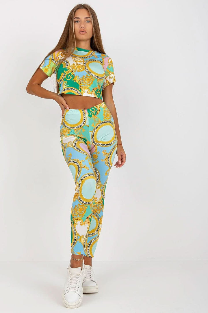 Summer Top & Leggings Set - Ludowika 