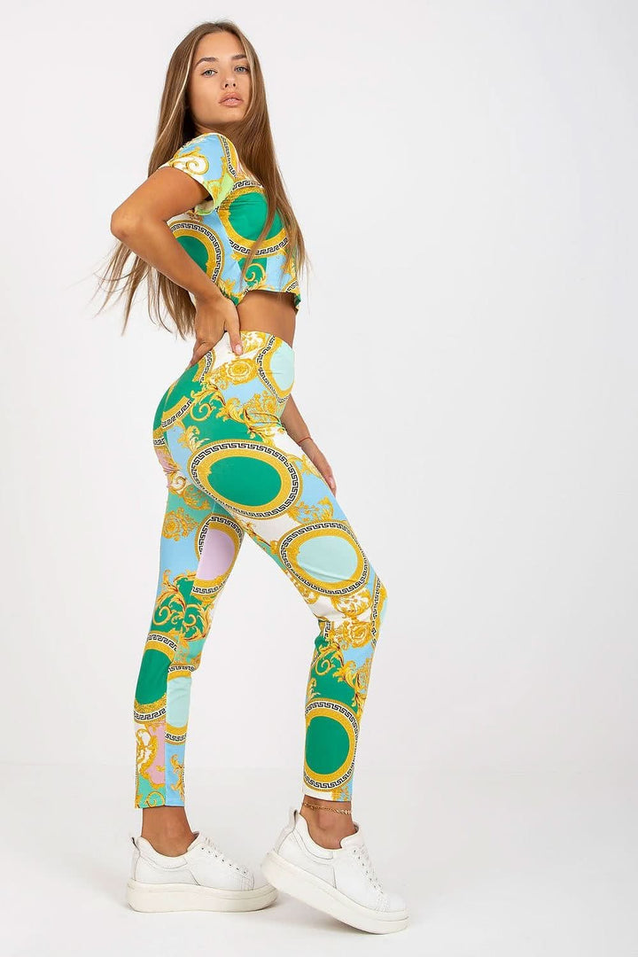 Summer Top & Leggings Set - Ludowika 