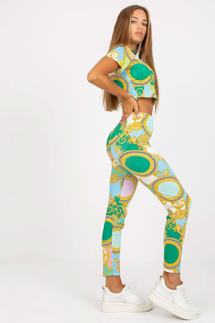 Summer Top & Leggings Set - Ludowika 