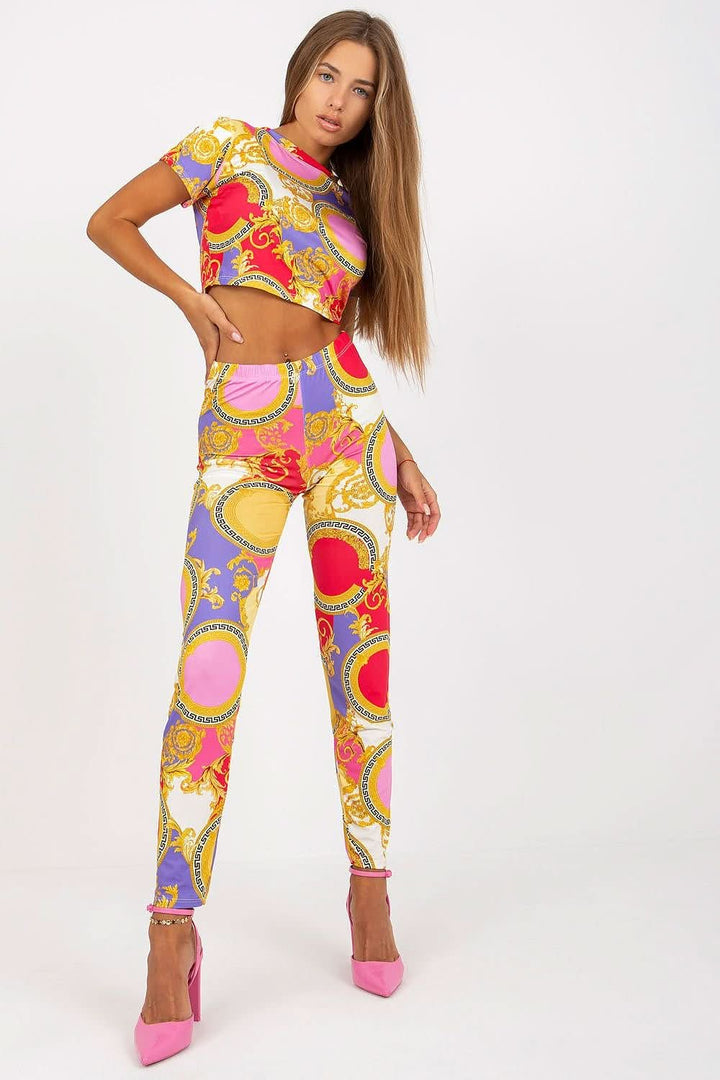 Summer Top & Leggings Set - Ludowika 