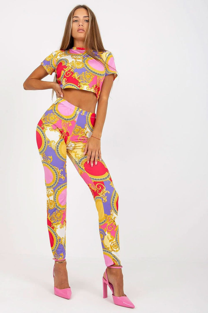 Summer Top & Leggings Set - Ludowika 