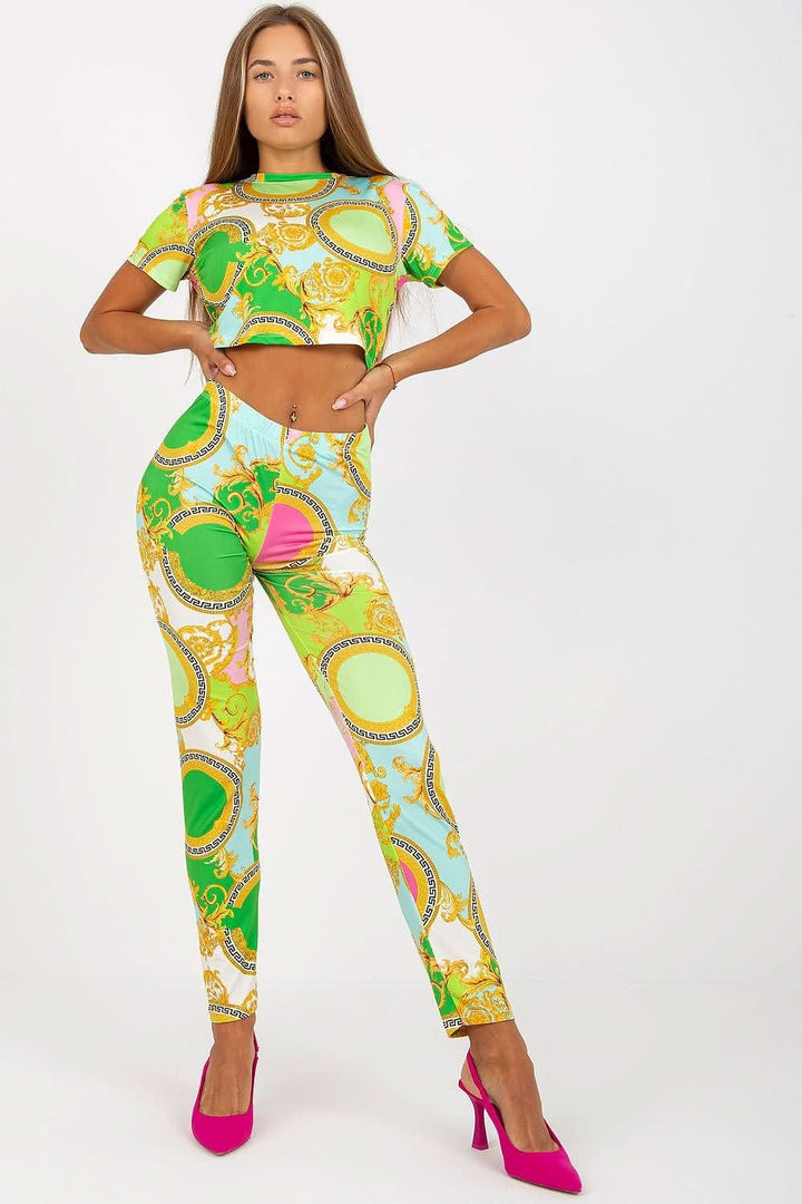 Summer Top & Leggings Set - Ludowika 