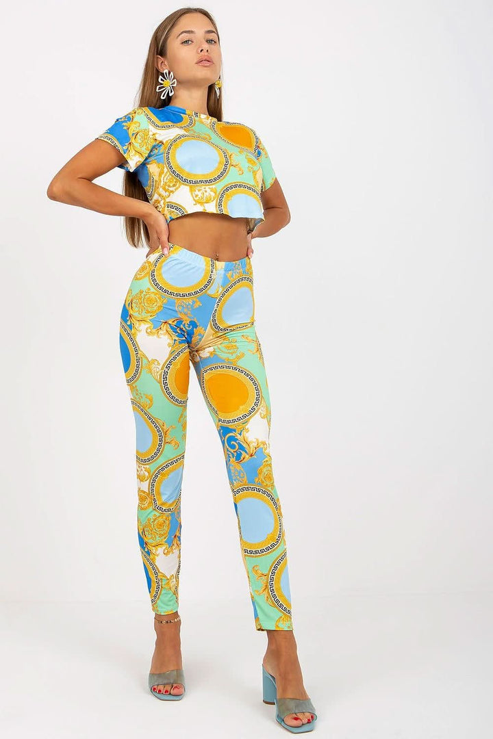 Summer Top & Leggings Set - Ludowika 