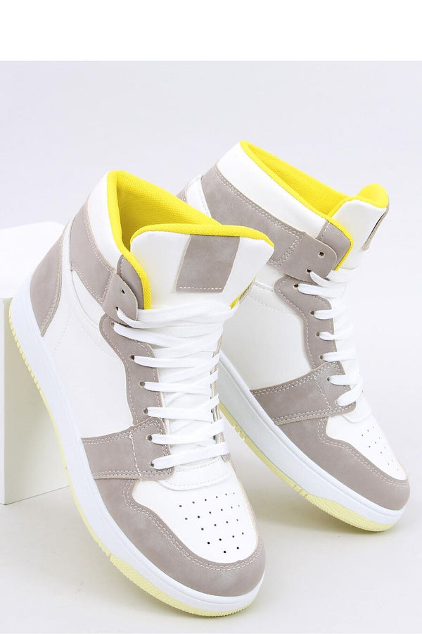 Women's Lace-Up Ankle Sneakers in Trendy Color Combinations