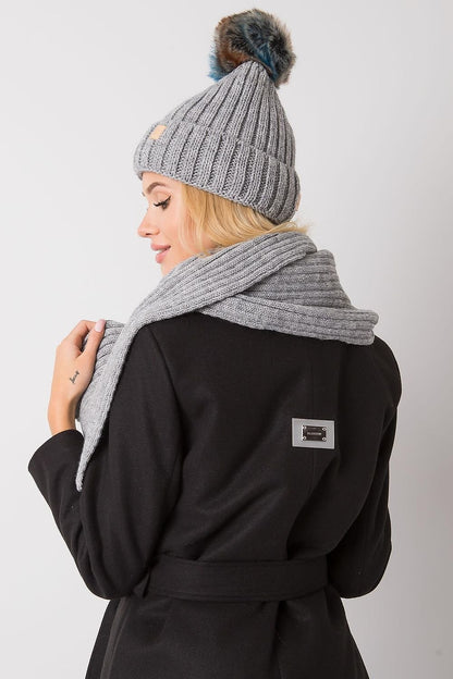 Ensemble bonnet et écharpe d'hiver pour temps froid