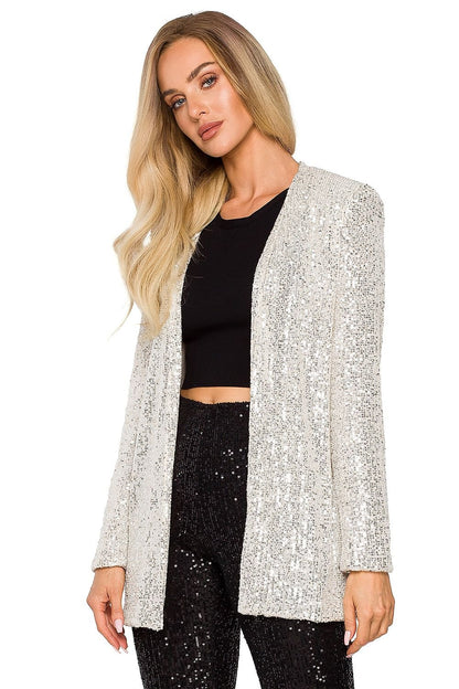 Loose Sequin Jacket to Elevate Any Outfit with Effortless Glam