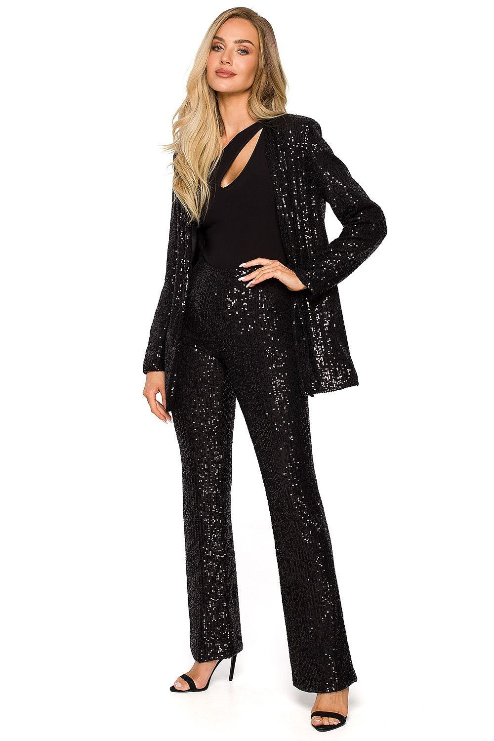 Loose Sequin Jacket to Elevate Any Outfit with Effortless Glam