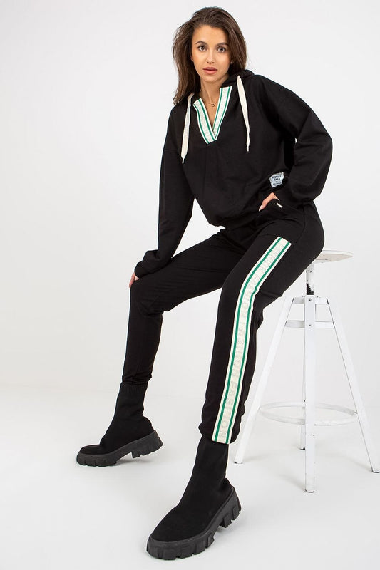 Sweatshirt Set with Hood and Pants