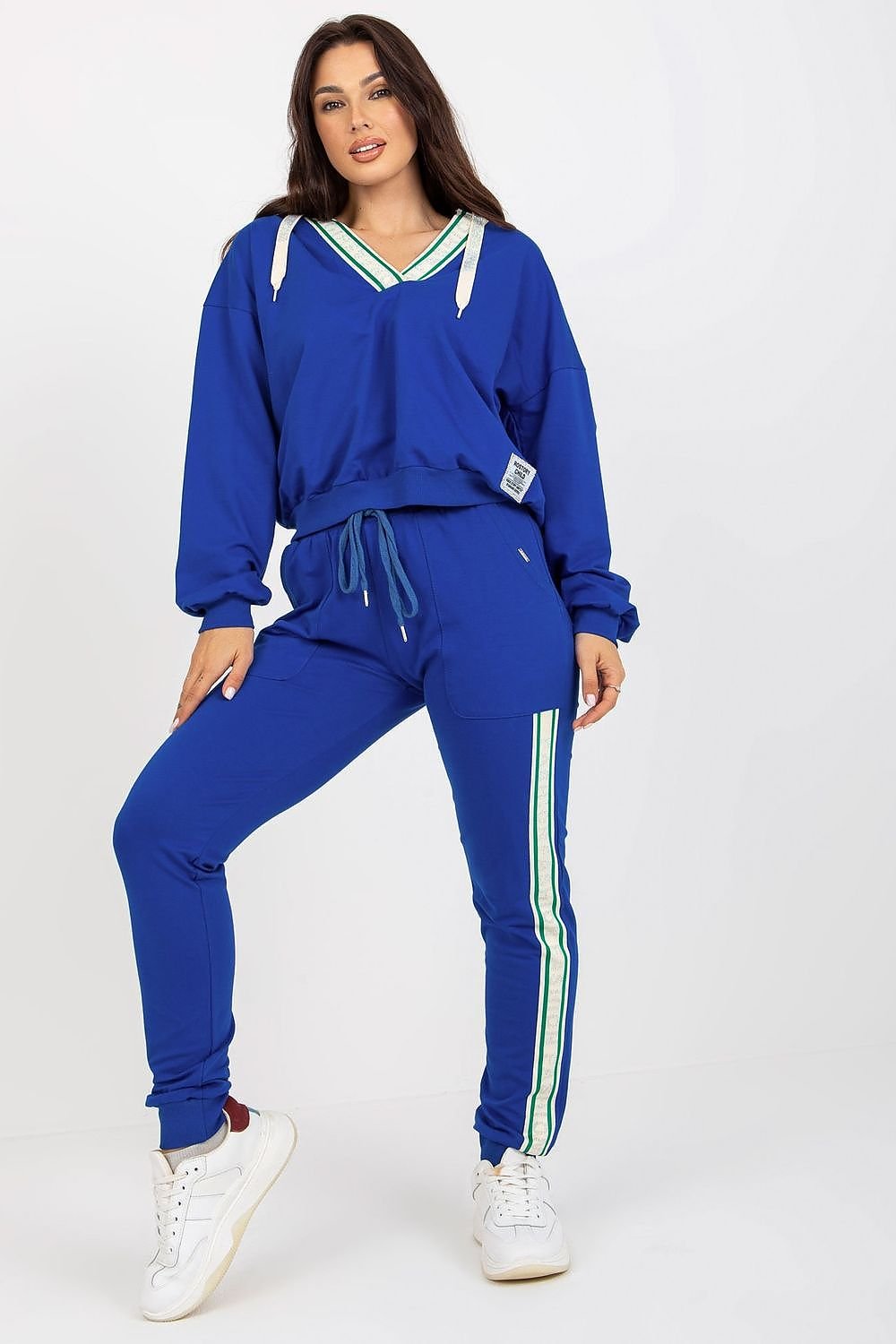 Sweatshirt Set with Hood and Pants