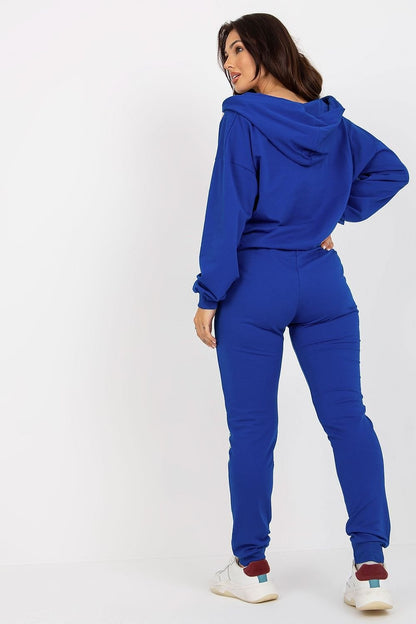 Sweatshirt Set with Hood and Pants