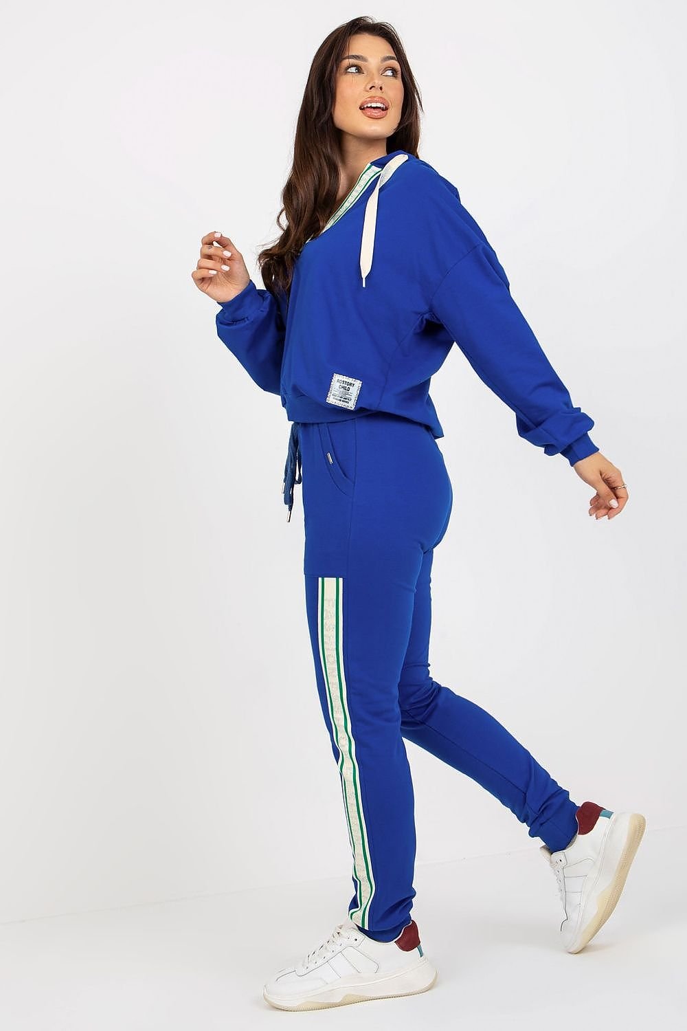 Sweatshirt Set with Hood and Pants