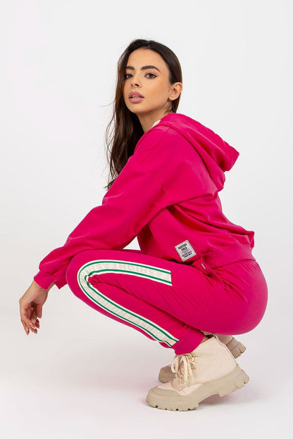 Sweatshirt Set with Hood and Pants