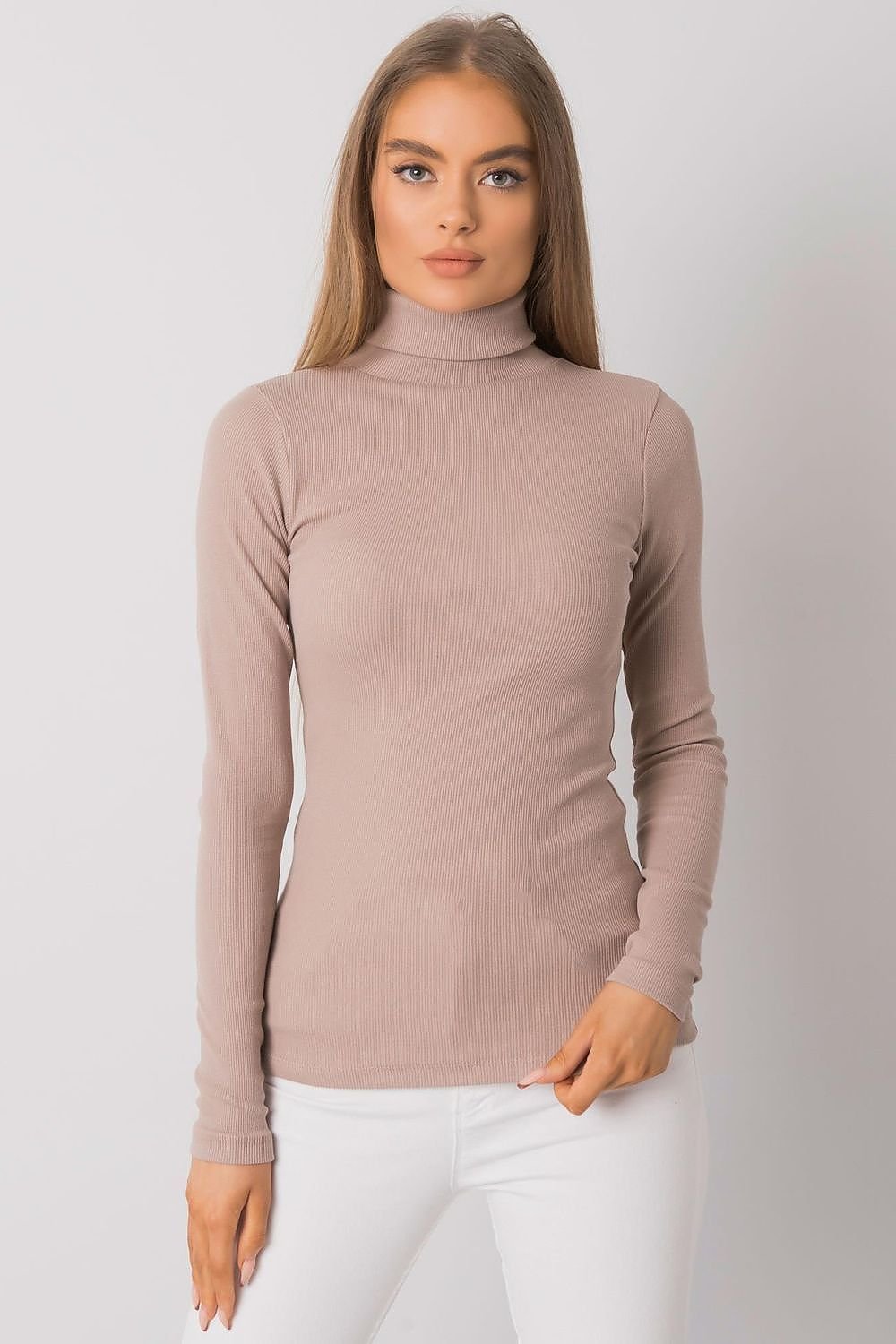 Versatile and Stylish Fitted Turtleneck Sweater