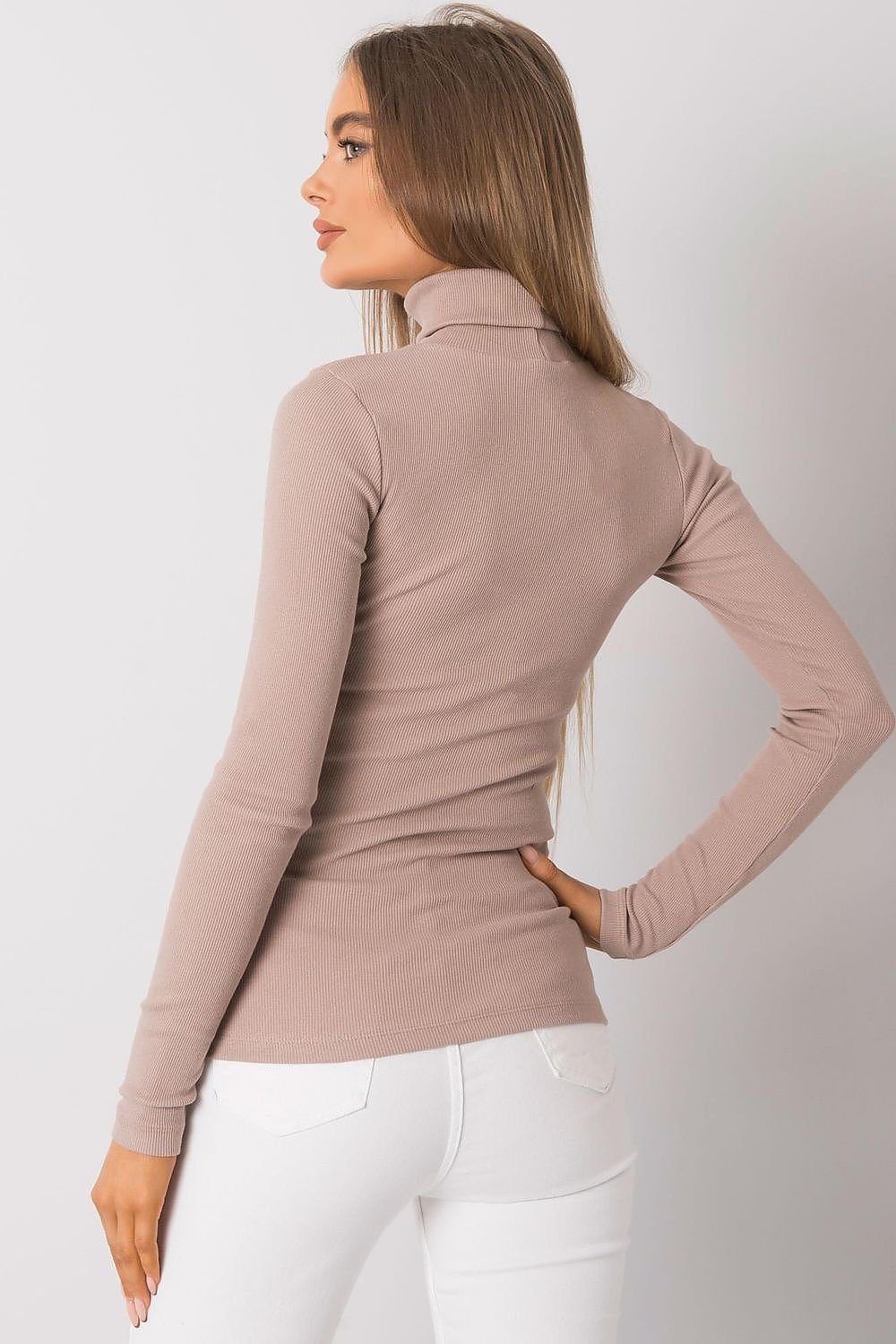 Versatile and Stylish Fitted Turtleneck Sweater