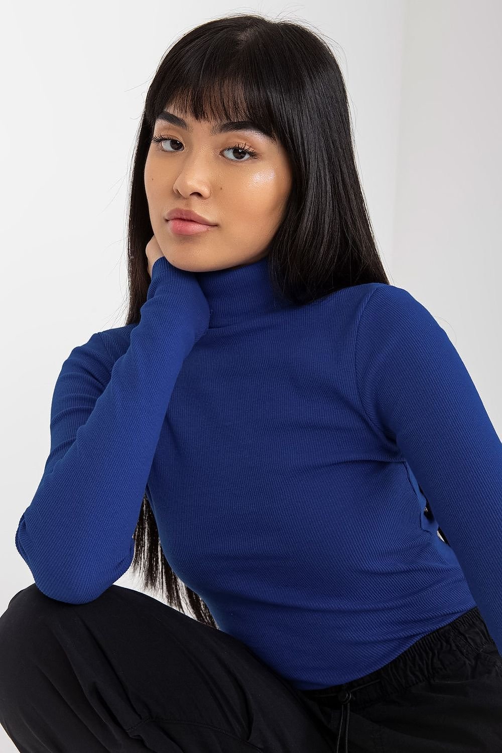 Versatile and Stylish Fitted Turtleneck Sweater