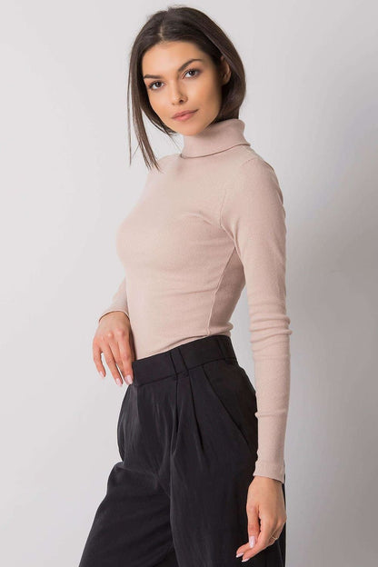 Versatile and Stylish Fitted Turtleneck Sweater