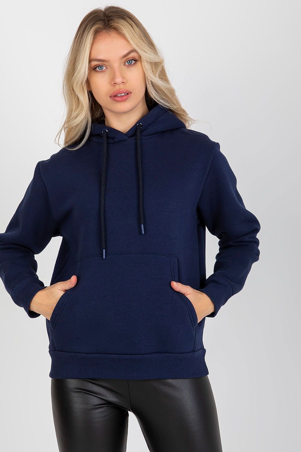 Women's Hoodie with Long Sleeves and Kangaroo Pocket