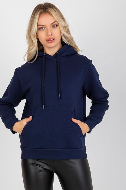 Women's Hoodie with Long Sleeves and Kangaroo Pocket