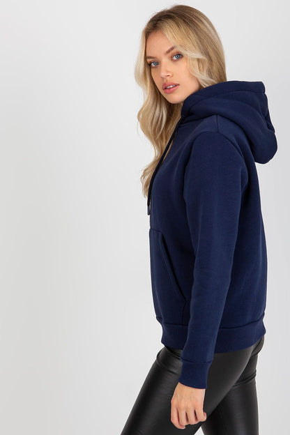 Women's Hoodie with Long Sleeves and Kangaroo Pocket