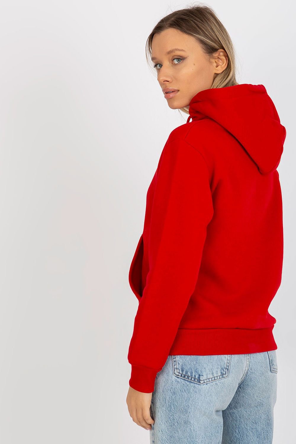 Women's Hoodie with Long Sleeves and Kangaroo Pocket