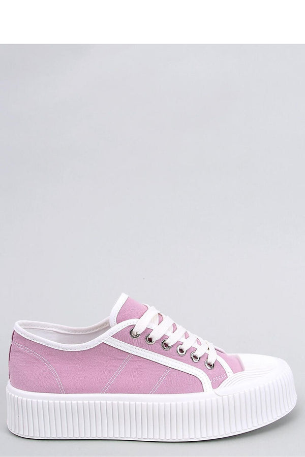 Stylish violet women's platform sneakers featuring a high sole to enhance your silhouette. Made from fabric for both outer and inner materials, these sneakers offer both fashion and comfort for everyday wear. Perfect for adding a pop of color to your casual outfits.






