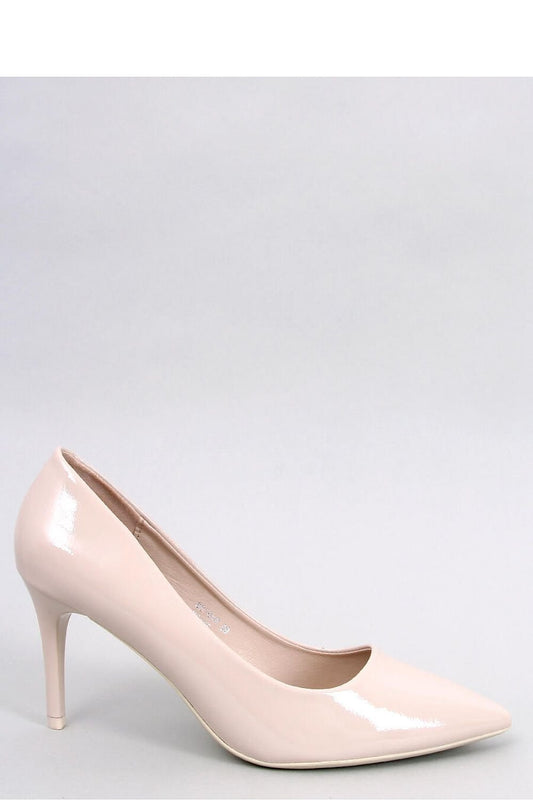 White Lacquered Women's Pumps with Slender Stiletto Heels and Classic Pointed Toe