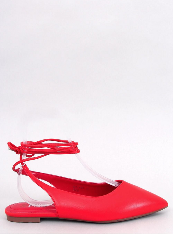 ludowika red flats for women