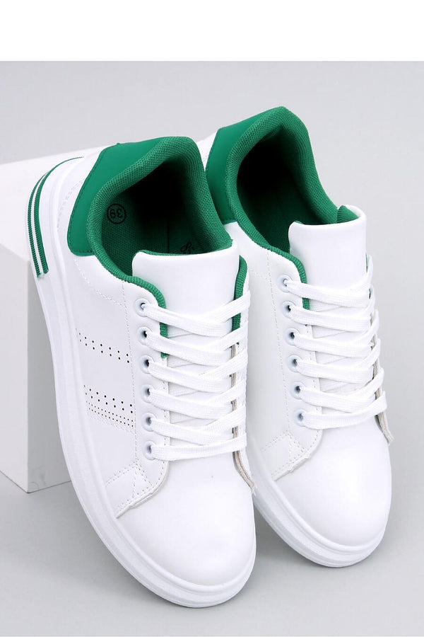 Women's Lace-Up Sports Sneakers with Hidden Wedge