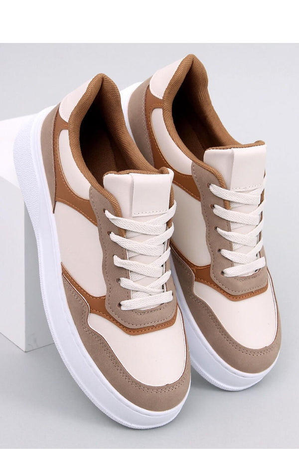 Women's High-Sole Sneakers in Classic Cut with Organic Leather