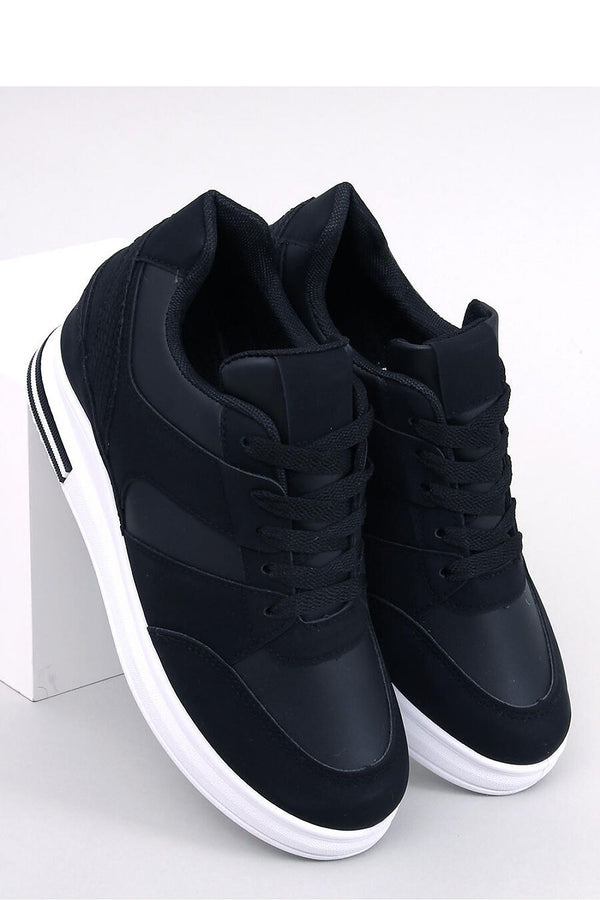 Women's Sneakers on High Wedge with Subtle Inserts