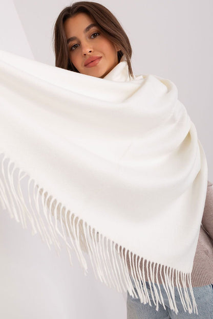 Warm Long Scarf with Decorative Tassels for Winter