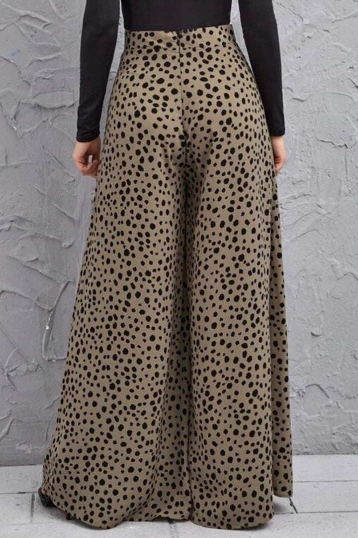 Ludowika Animal Print High-Rise Culottes