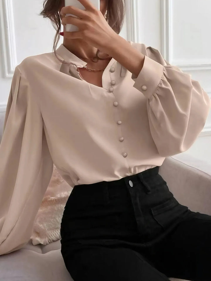 Ludowika Button Up Long Sleeve Shirt