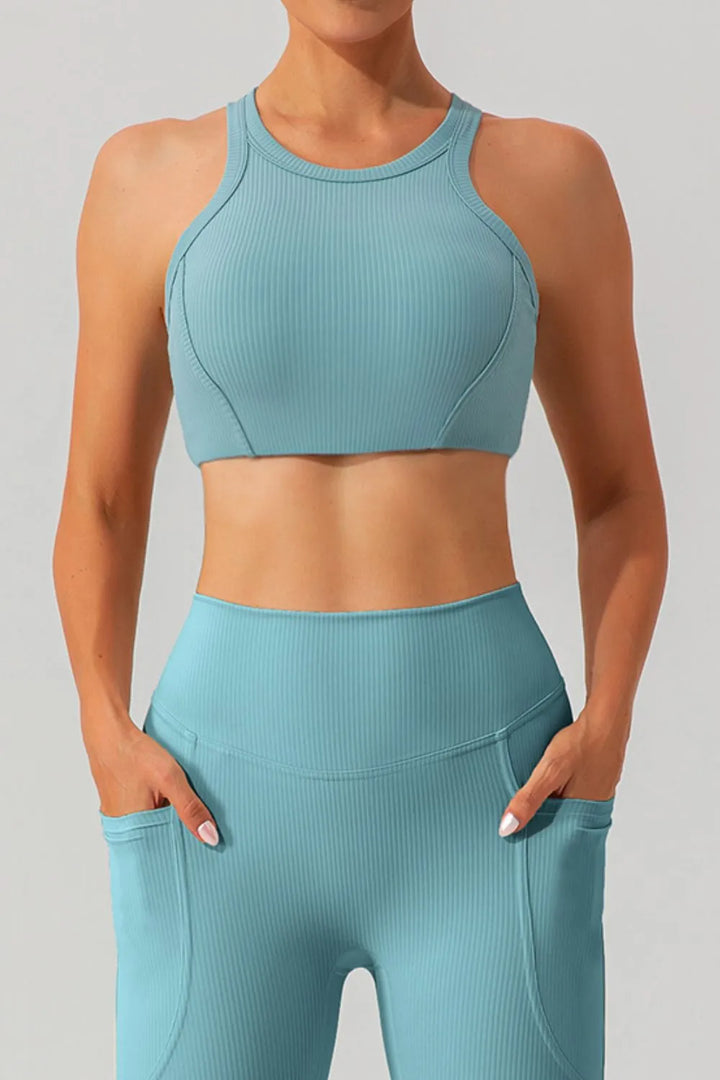 Ludowika Round Neck Racerback Active Tank