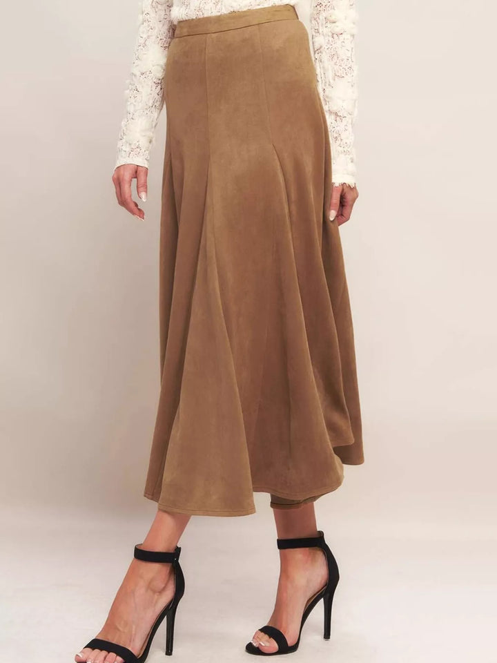 Ludowika Flowy A-Line Midi Skirt