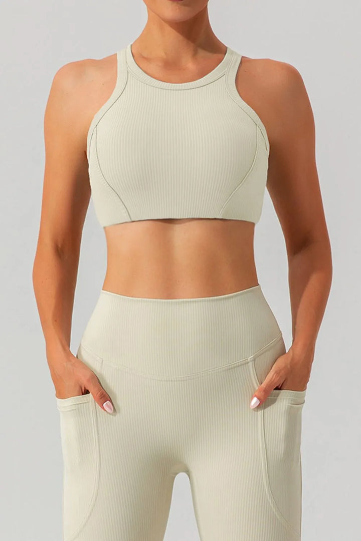 Ludowika Round Neck Racerback Active Tank