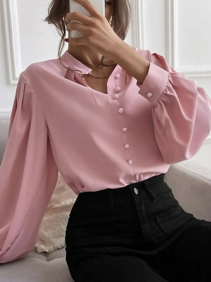 Ludowika Button Up Long Sleeve Shirt