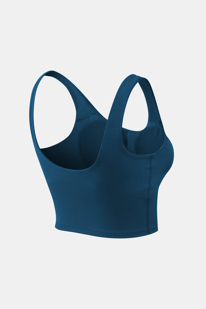 Ludowika Cropped Scoop Neck Active Tank Top