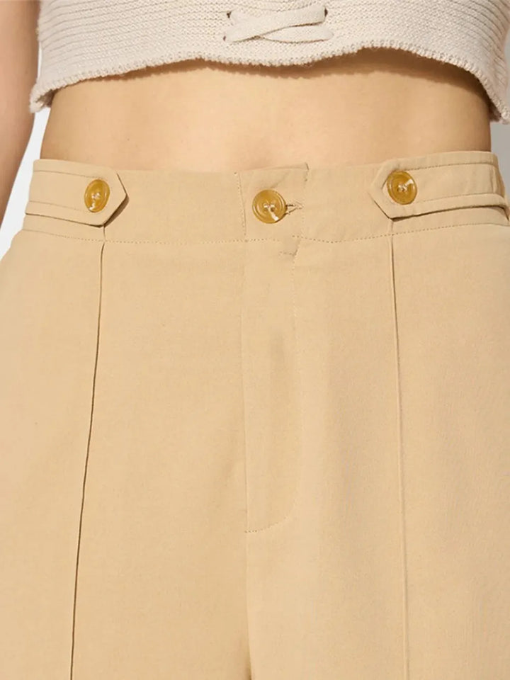 Ludowika Wide Leg Pants with Pockets