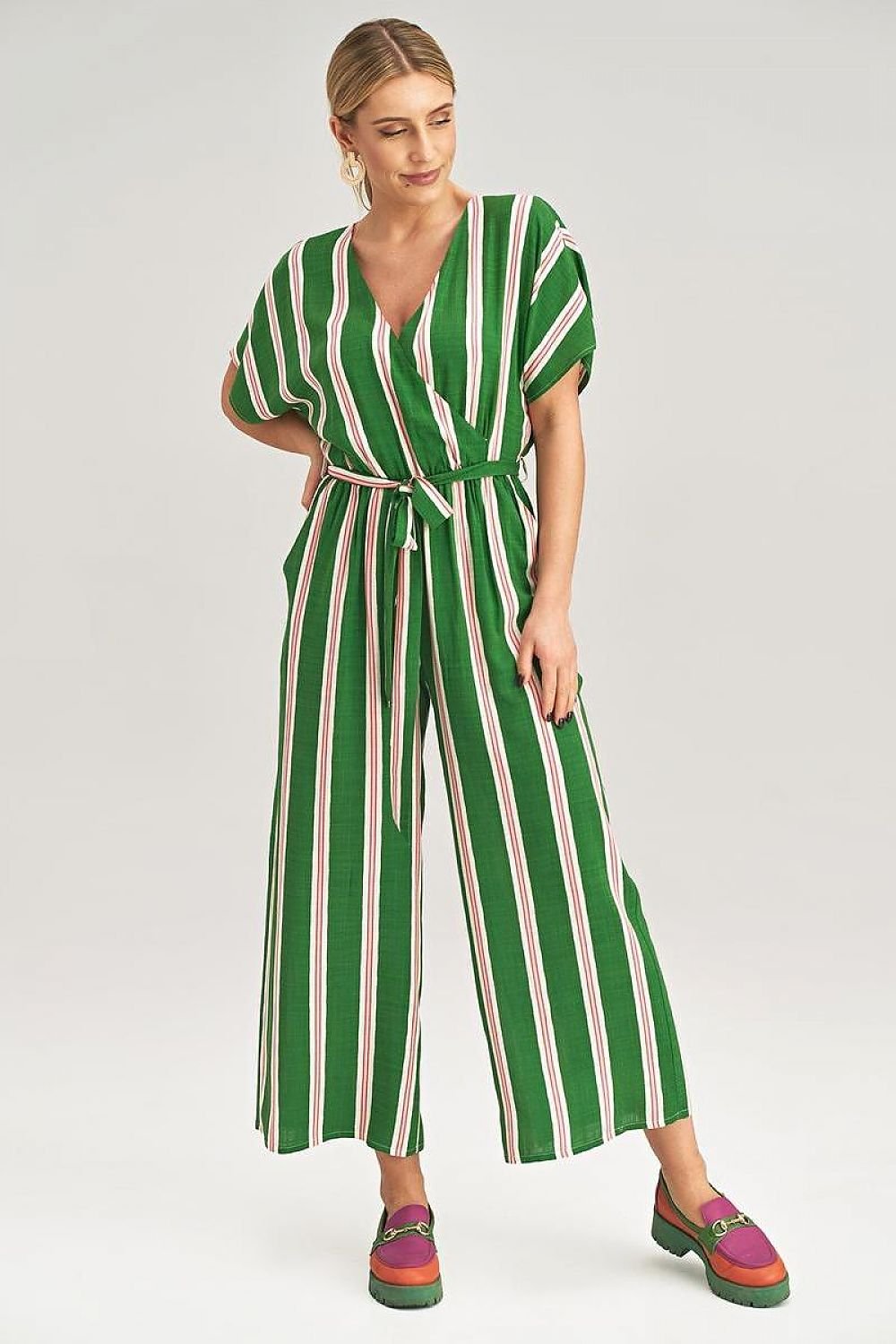 stripe pattern suit